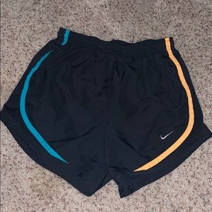 Multicolored Nike shorts